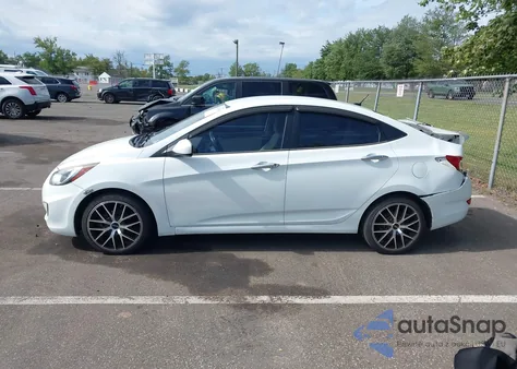 2012 Hyundai Accent Gls from USA, damaged, VIN KMHCT4AE1CU158281